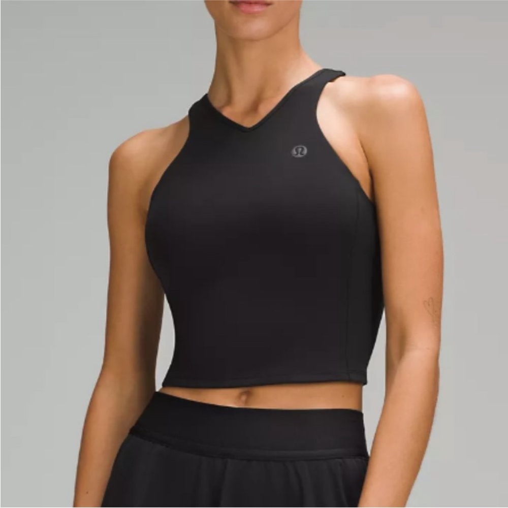 NWOT lululemon athletica Black Sports Bra with Racerback Design